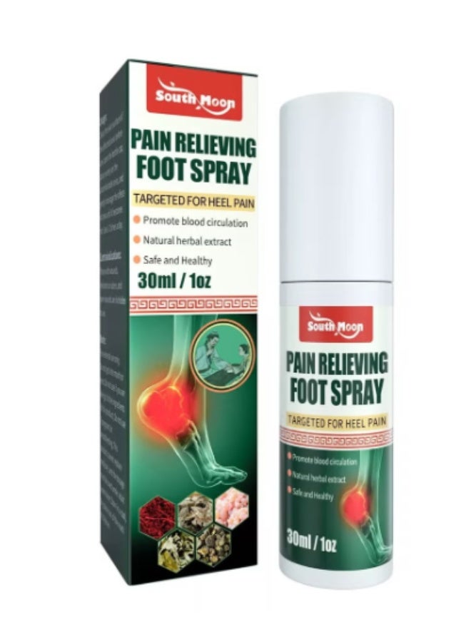 South Moon Pain Relieving Foot Spray, Haute Heels Foot Care - 30ml - Image 1