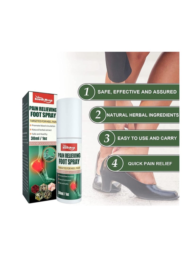 South Moon Pain Relieving Foot Spray, Haute Heels Foot Care - 30ml - Image 5