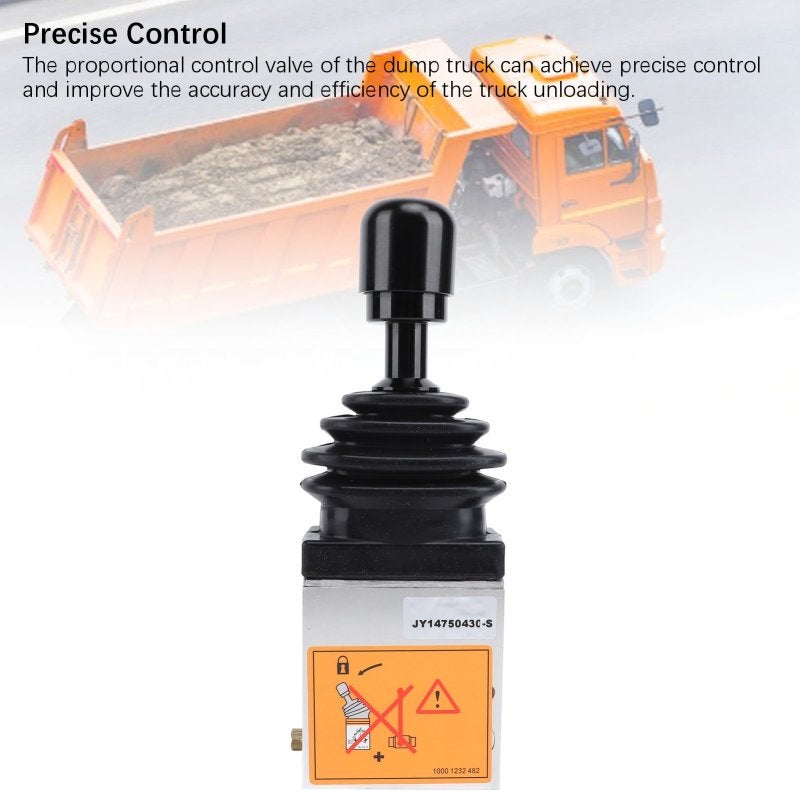Dump Truck Control Valve 2 Working Positions Sturdy Aluminum Plastic Construction - Quick Response Proportional Control Valve - Precise Control Air Operated Dump Truck Tipper Valve for Hydraulic Syste - Image 2