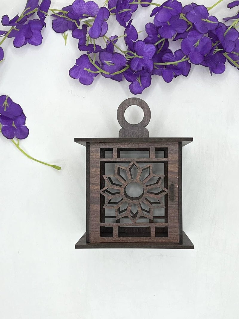 WALL MAGIX Lantern for Home Decoration Gift Indoor Living Decoration Perfect for Christmas Decorations Celebration Hanging Lamps for Home 6x5 Inch Pack of 1 Home Decor Items for Hall