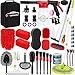 GPUSFAK 40Pcs Car Wash Cleaning Kit with Foam Gun Sprayer Detailing Brushes Wash Mop Windshield Cleaning Tool Tire Brush Towels Complete Interior Exterior Detailing Set for Car - Image 2
