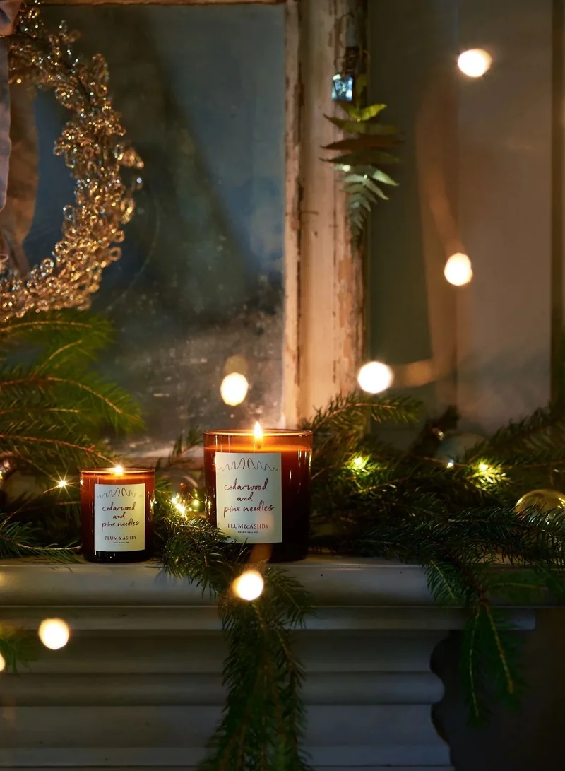 Plum & Ashby Cedarwood & Pine Needles Candle