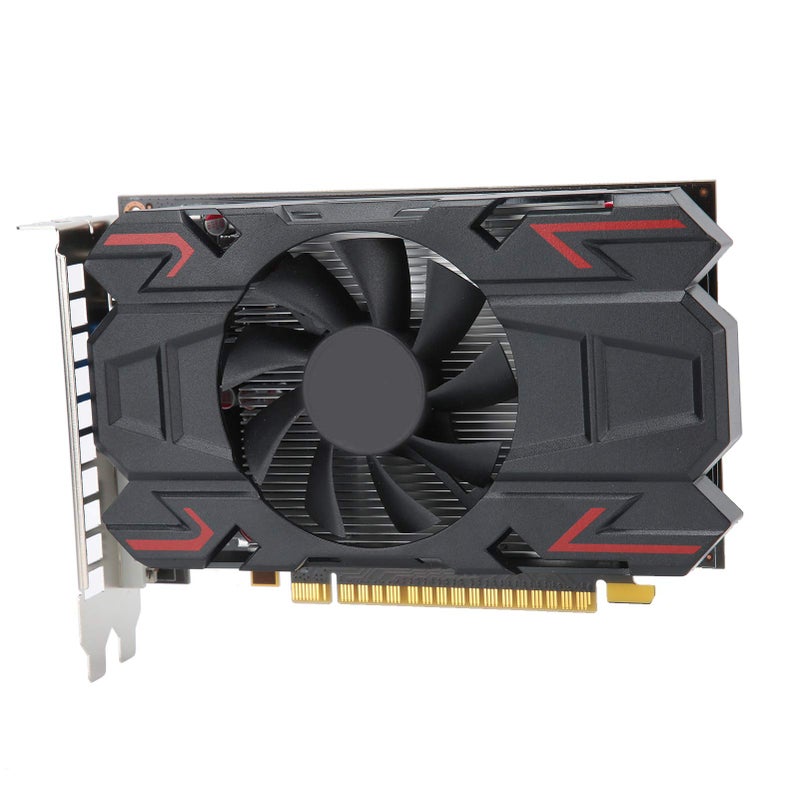 4 جيجابايت DDR5 128 بت بطاقة رسومات HD 6770 تشغيل هادئ بدرجة حرارة منخفضة للكمبيوتر - Image 3