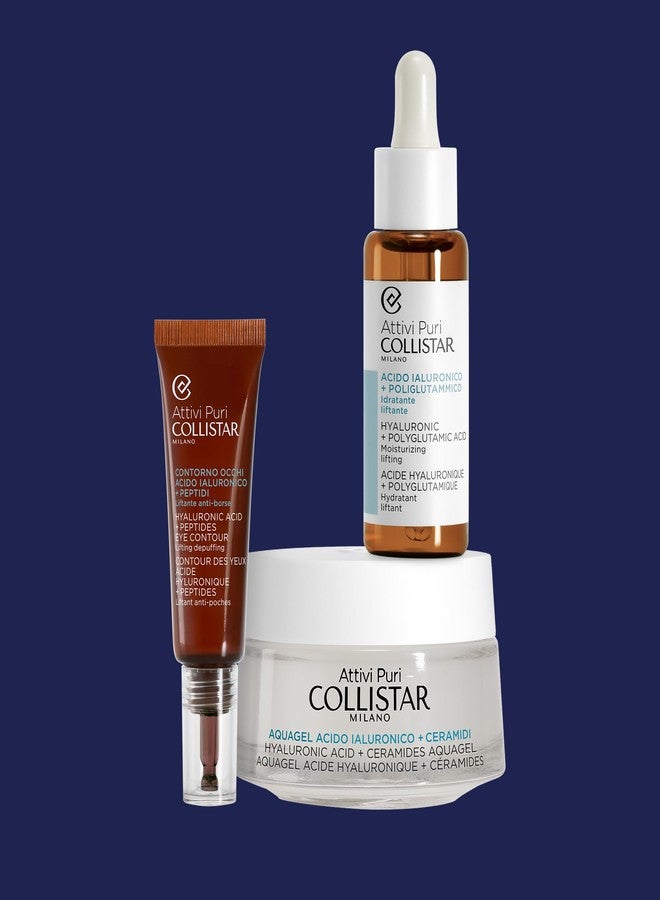 Collistar Attivi Puri Hyaluronic Acid + Peptides Eye Contour Lifting Depuffing, 0.5 Fl Oz. made in Italy [italian import] - Image 4
