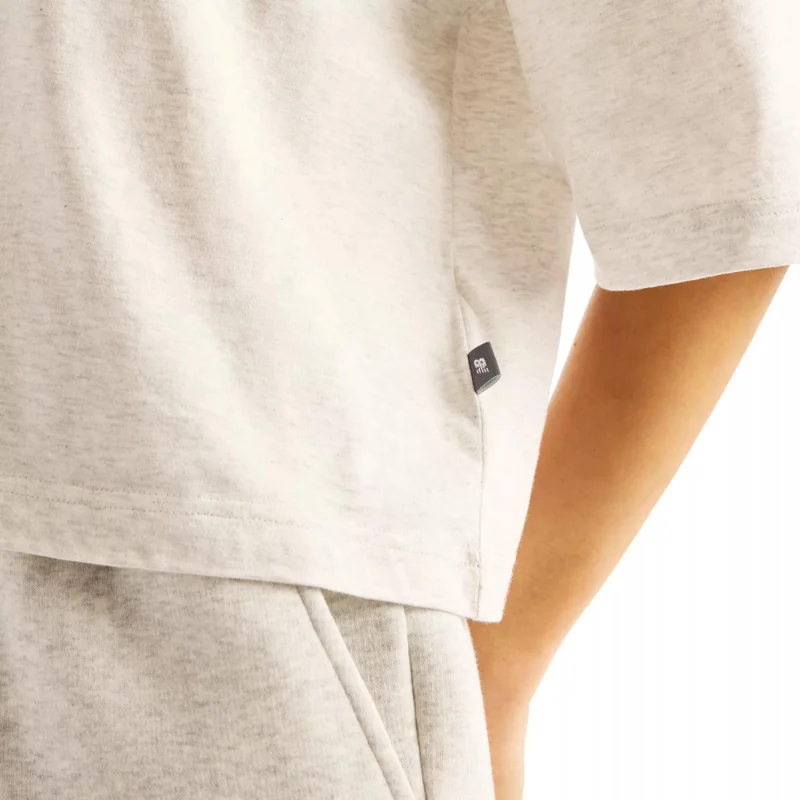 New Balance Ash Heather Women's Reimagined Relaxed T-Shirt for Women | Best Price UAE