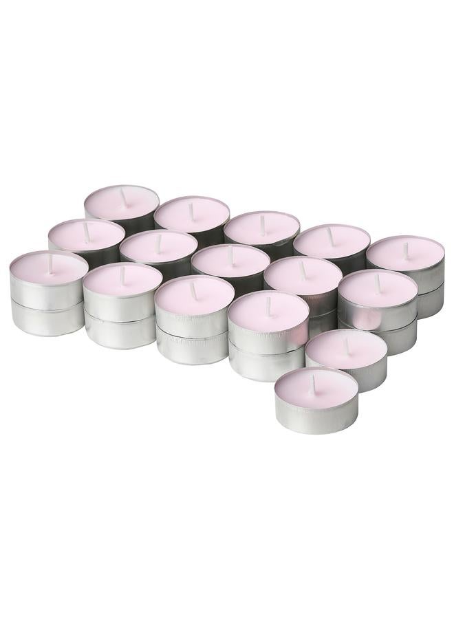Zaboon Scented Tealight, Jasmine/Pink, 3.5 Hr - Image 1