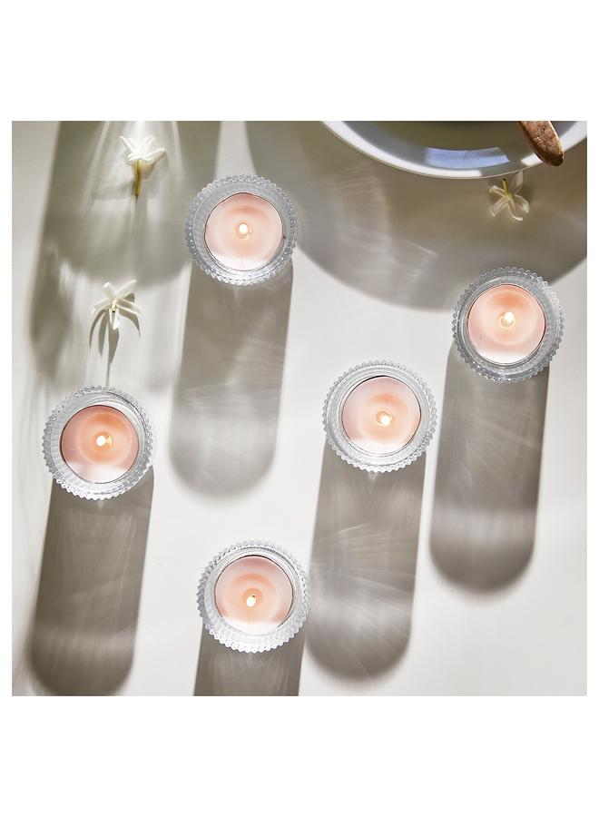 Zaboon Scented Tealight, Jasmine/Pink, 3.5 Hr - Image 3