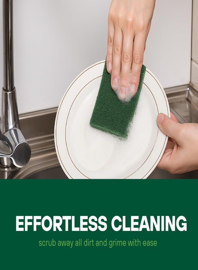 SCRUBIT Scouring Pad Roll - 19 FT Green scrubbing Pads Roll - Non Scratch Dish Washing Scrubbers - Abrasive and Heavy Duty Pot Scrubber Roll for Kitchen, Pots, Pans, Oven, and Grill 19 FT X 6" x0.3" - Image 3