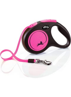 Flexi Black Desing 5 m Stripe S Pink 