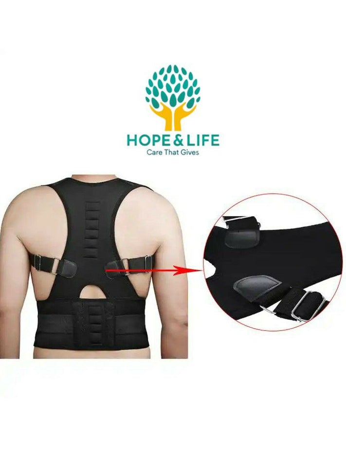 Hope And Life The Back Belt For Posture Correction And Shoulder Straightening Is Made Of Strong, Breathable Material That Is Comfortable To Wear - Size S  - Image 3