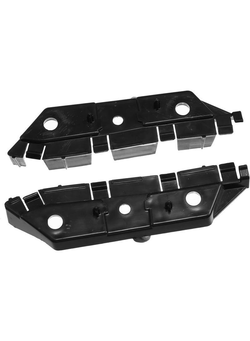 REPAIROCK Pair Front Left and Right Bumper Bracket for Ford Fusion 2013-2016 DS7Z-17C947-B Plastic Black Auto Replacement Parts - Image 1