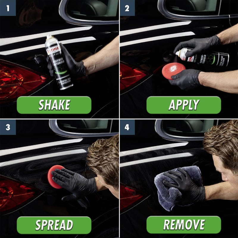 SONAX Polymer Net Shield 223300 | Aerosol-Based Polymer Spray Sealant for Paint Protection | Up to 6 Months of Protection | UV, Acid Rain & Contaminant Defense | Easy Application & High Gloss | 340ml - Image 2