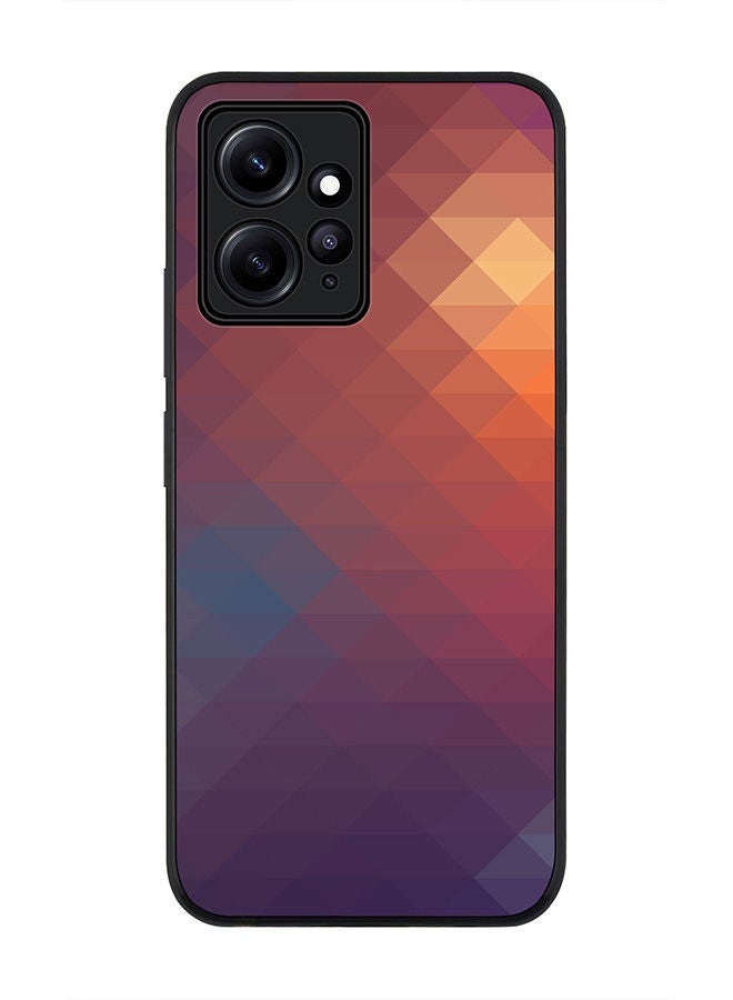 Stylizedd Rugged Black edge case for Redmi Note 12 4G Slim fit Soft Case Flexible Rubber Edges Anti Drop TPU Gel Thin Cover - Copper Prism - Image 1