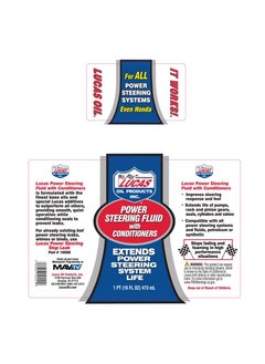 LUCAS OIL Power Steering Fluid With Conditioners  - Image 2