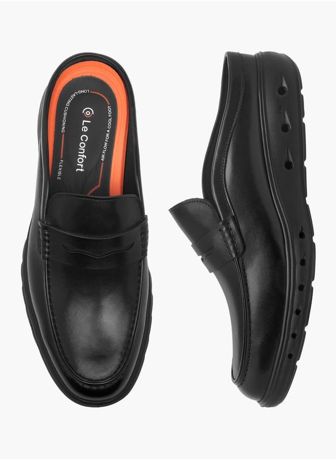 Le Confort - Men Cutout Detail Slip-On Mules - Image 1