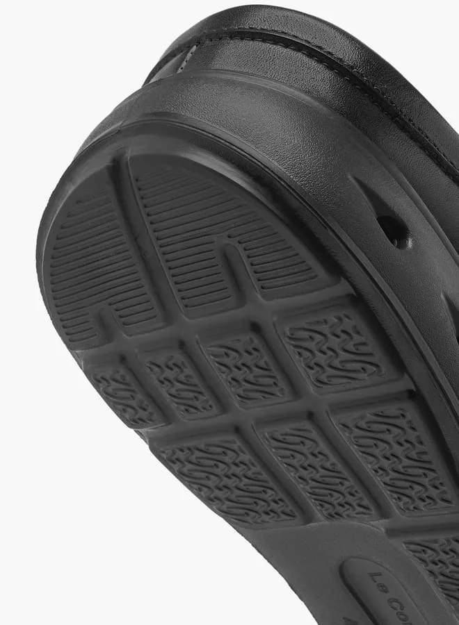 Le Confort Men Cutout Detail Slip-On Mules