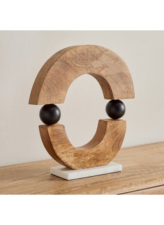 Rayon Wooden Table Accent with Marble Base 27.5 x 7.5 x 30.5 cm - pzsku/ZB3E594A47E9CC36A122EZ/45/_/1731408179/6cdbc738-da6d-470f-843b-4fb440536d42