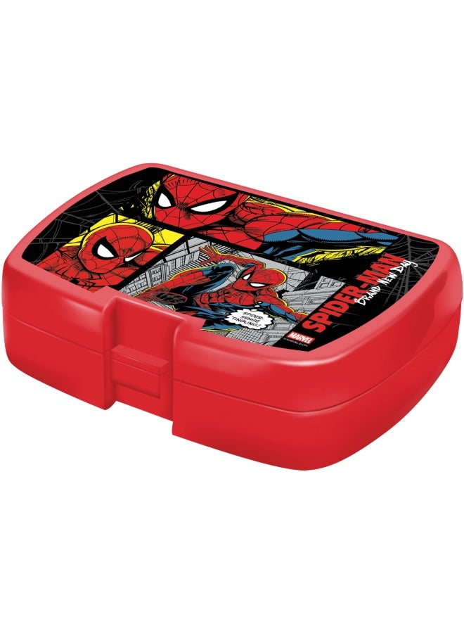 Marvel Universe Spider Man Brand New Day 5-In-1 Value Pack with 16-Inch Trolley Backpack, Lunch Bag, Lunch Box, Bottle & Pouch - Image 5