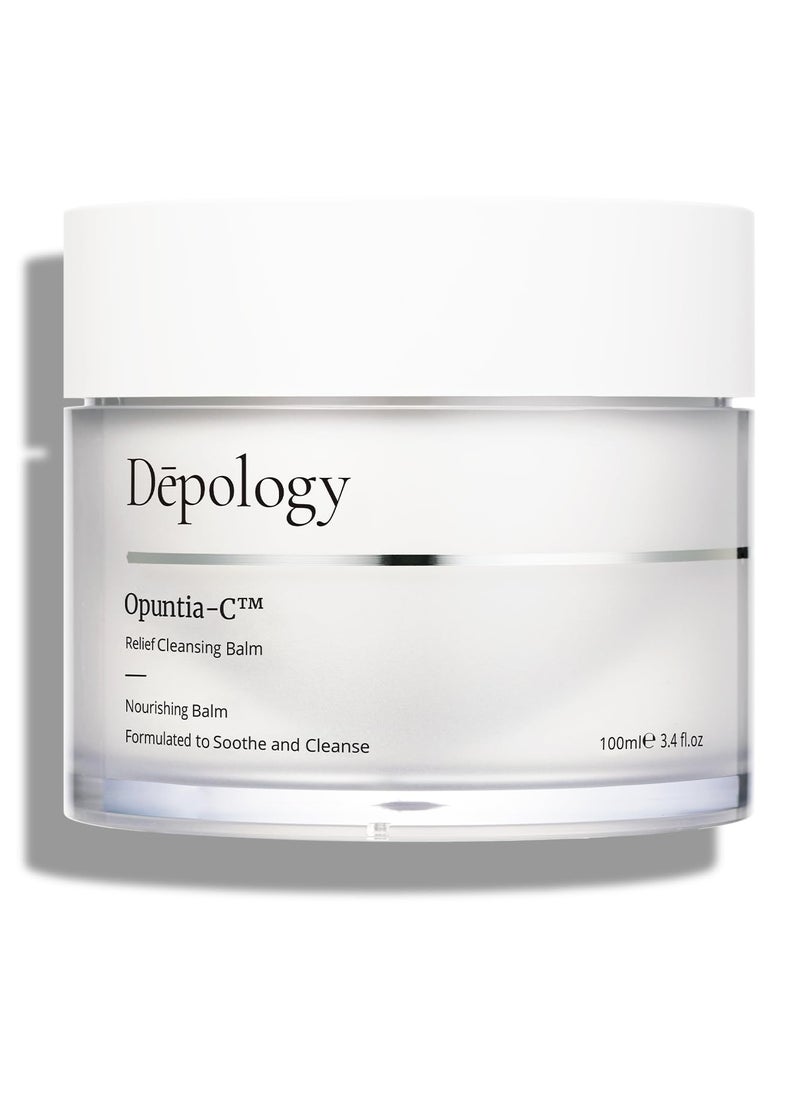depology - depology Opuntia-c™ Relief Cleansing Balm (3.4 fl Oz) | Moisturizing Makeup Remover | Gently Makeup Remove Blam | Korean Skin Care - Image 1