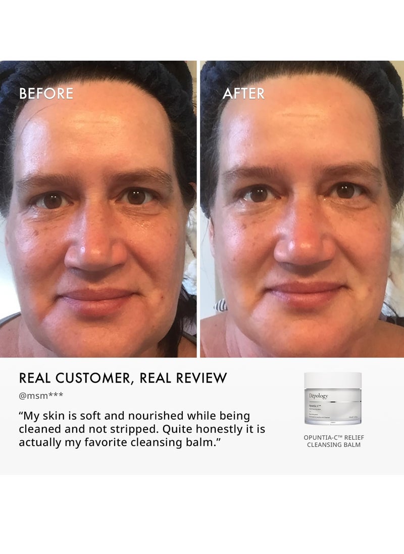 depology - depology Opuntia-c™ Relief Cleansing Balm (3.4 fl Oz) | Moisturizing Makeup Remover | Gently Makeup Remove Blam | Korean Skin Care - Image 1