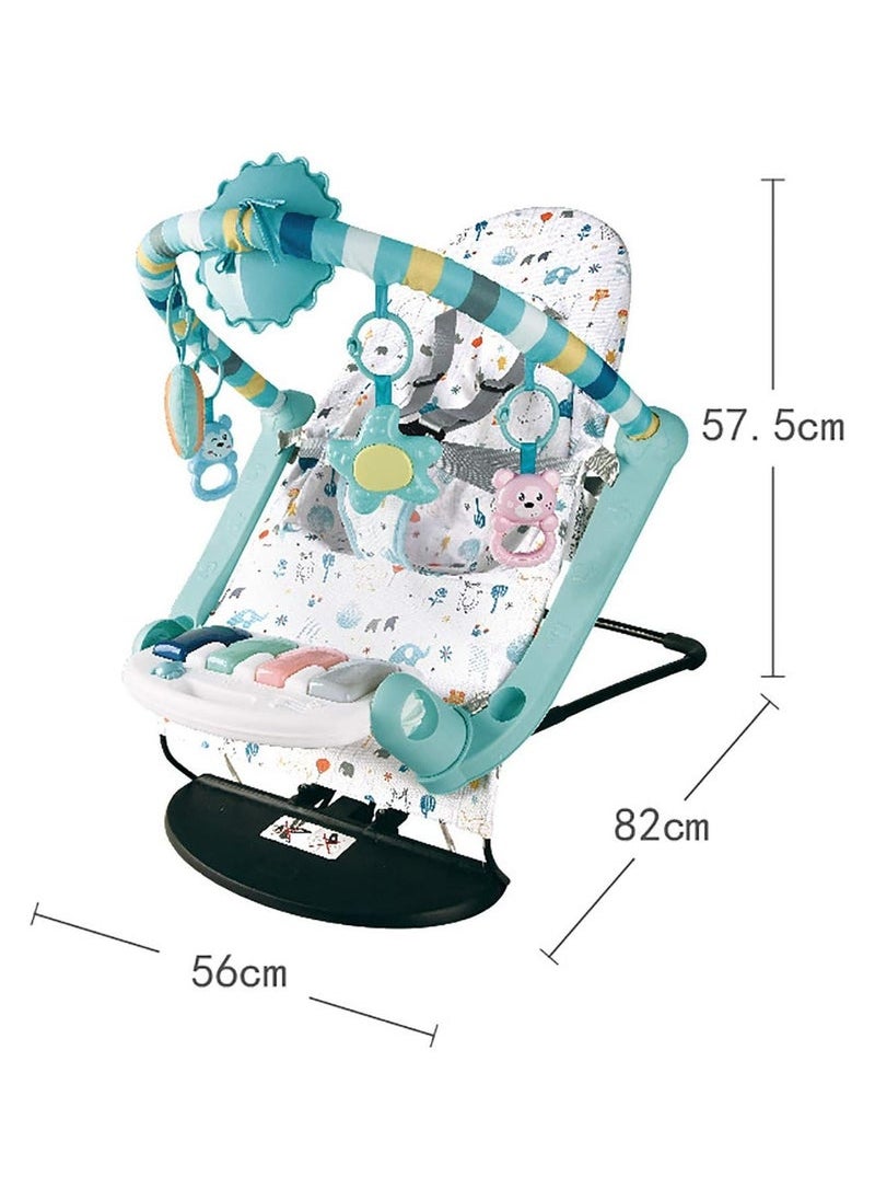 Baby Swing Bouncer Electric Rocking Chair with Pedal Piano
