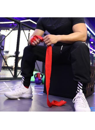 Hand Wraps Men Women Performance Essentials MMA Boxing Muaythai Kickboxing Gym Stretch Protection Support Band Accessories for Wrist Knuckles - view 2