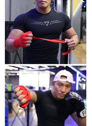 Hand Wraps Men Women Performance Essentials MMA Boxing Muaythai Kickboxing Gym Stretch Protection Support Band Accessories for Wrist Knuckles - view 3