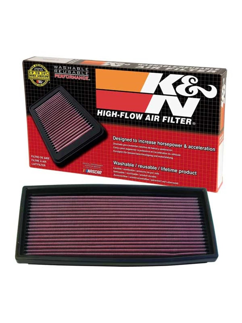 KN HighFlow Original Lifetime Engine Air Filter Increase Power Premium Washable Compatible with 19871997 FORD See Product Descriptions for Select Models 332023