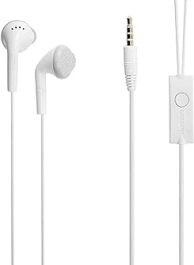 Earphone for Samsung Galaxy - White, Wired Headphones Headset