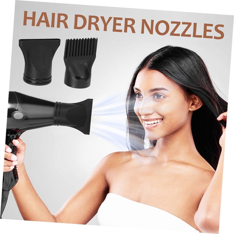 Simple practical structure 4pcs Universal Hair Dryer Diffuser Attachment Nozzle Set for Precise Hair Styling and Drying Lightweight Plastic Blow Dryer Accessories for Salon Use Batch consistent craftsmanship - Image 3