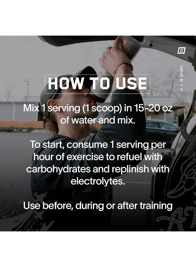 Bare Performance Nutrition , Bpn G.1.M Go One More Sport, Endurance Training Fuel, Salted Watermelon, Superior Carbohydrate Source & Electrolyte Formula, Reduce Fatigue, 25 Servings - Image 4