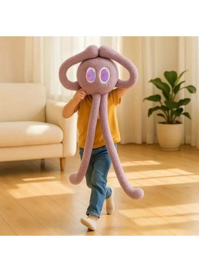 Green Octopus Plush Toy Cute Ocean Creature Soft Stuffed Animal Holiday Gift - Image 4