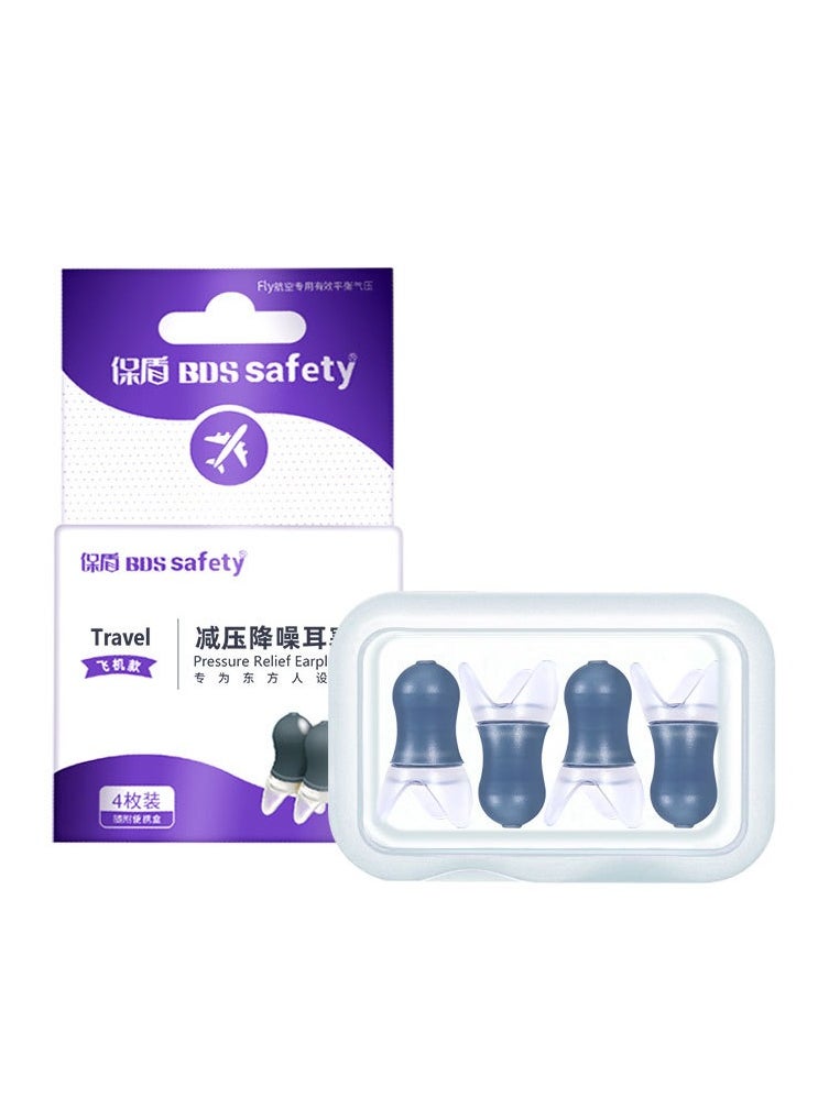 BDS safety - Pair of 2 Professional Aviation Flight Earplugs - Image 1