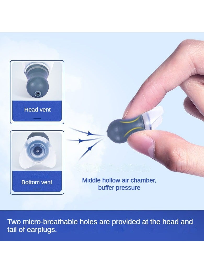 BDS safety - Pair of 2 Professional Aviation Flight Earplugs - Image 1