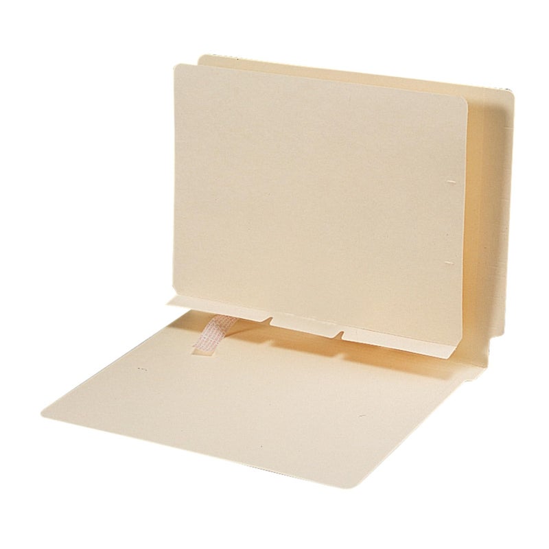 Smead Self-Adhesive Folder Divider, Side Flap Style, Letter Size, Manila, 100 per Box (68021)