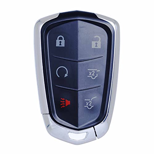 MechanMagic Key Fob Replacement Compatible for Cadillac Escalade 2015-2020 Escalade ESV 2015-2020 Proximity Smart Keyless Entry Remote Control Remote Start 13594028 HYQ2AB 13580812 315Mhz - Image 5