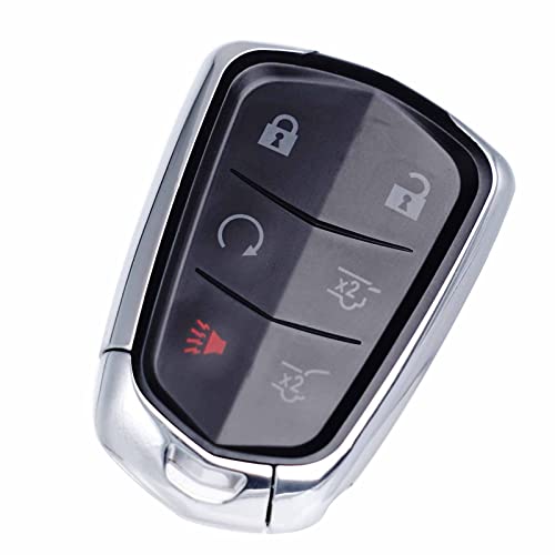 MechanMagic Key Fob Replacement Compatible for Cadillac Escalade 2015-2020 Escalade ESV 2015-2020 Proximity Smart Keyless Entry Remote Control Remote Start 13594028 HYQ2AB 13580812 315Mhz - Image 3