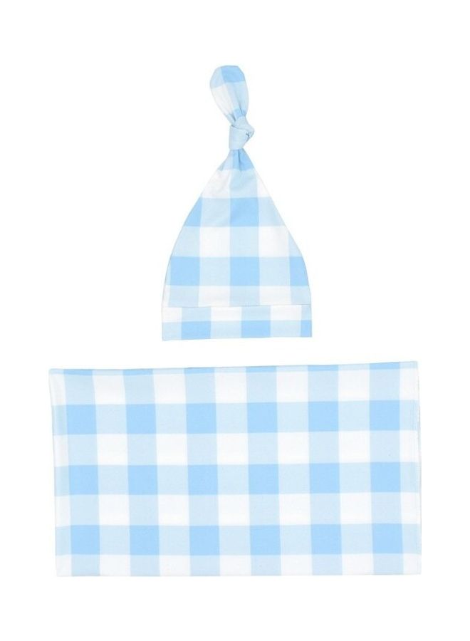 Loquat 2-Piece Hug Blanket With Tie Cap Set