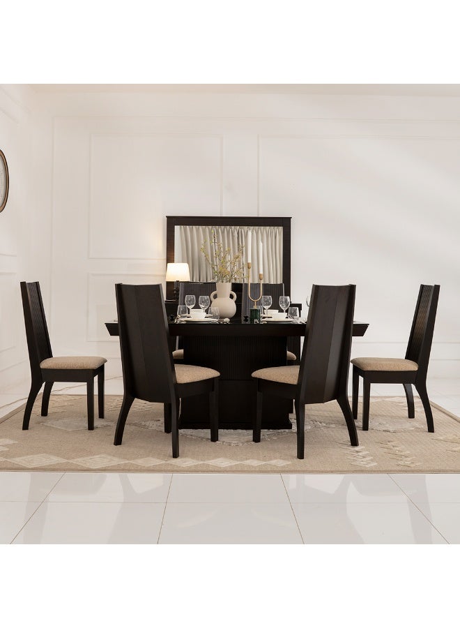 ROYAL FURNITURE Astra Dining Set 6 Seater  - Image 2