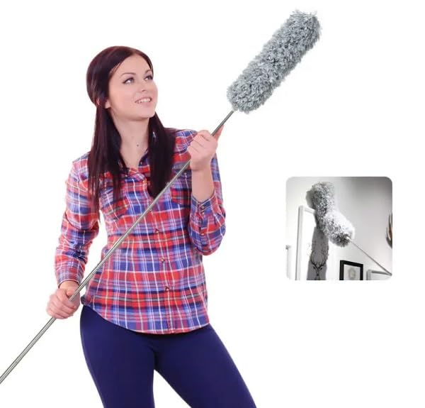 VONITY Microfiber Multipurpose DusterCeiling Fan Cleaner Fan CleanerMicrofiber Dusterdust Cleaning BrushSweepers to Clean FloorCeiling Brush with Long HandleFeather Duster Home Cleaning458265