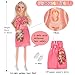 dollbie 3Pack 115 inch Pregnant Dolls with Interchangeable Pregnant and Normal Bellies  Includes 3 Dolls 3 Dresses 3 Babies - Image 4