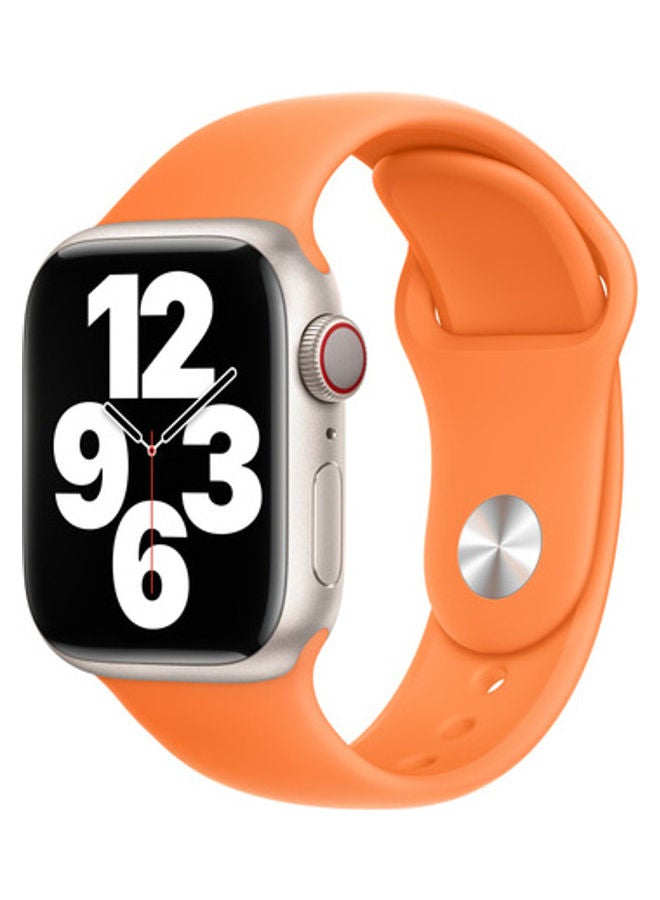Apple Sport Band 45mm Bright Orange - Image 2