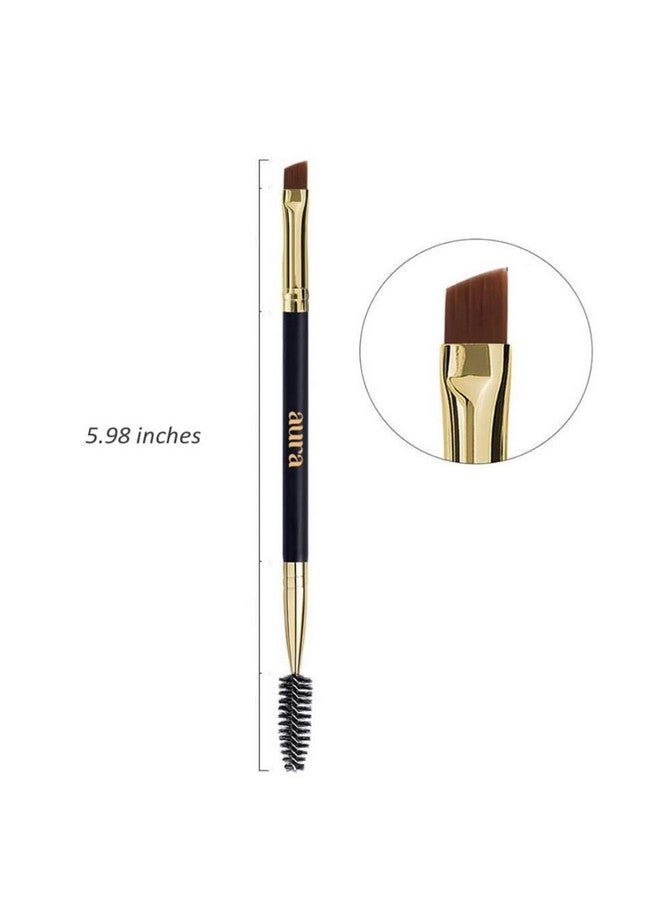 AURA Duo Eyebrow Brush By Aura. Eyeliner Brush. Brow Brush. Eyebrow Comb. Eye Makeup Brushes. Eyelash Brush. Eyebrow Brush Applicator. Brow Tint Brush. Eye Lash Brush. Brocha Para Cejas. - Image 2