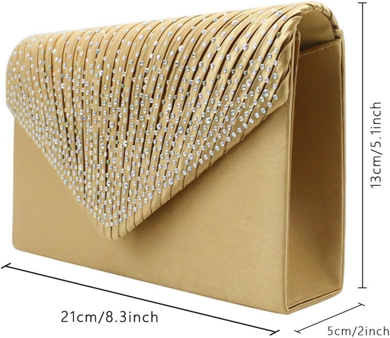 Groupcow New Ladies Evening Handbags Bridal Wedding Bag Handbag - Image 2