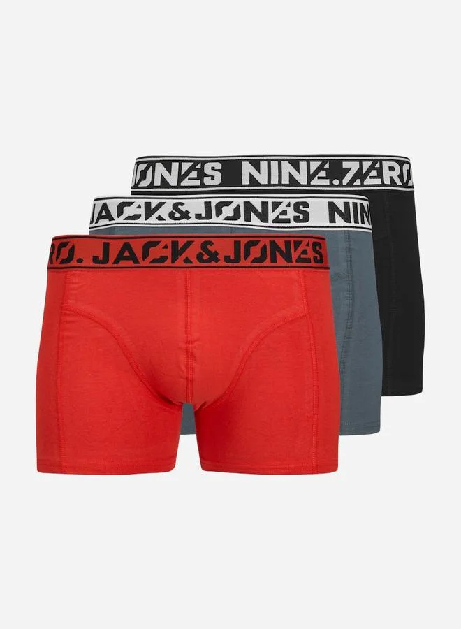 JACK & JONES Jack & Jones Pack of 3 - Nine Zero Solid Trunks
