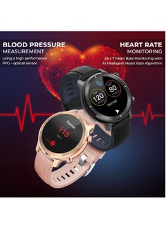 French Connection French Connection R4 series Smartwatch with Full Touch HD Screen-Metal Case-SPO2-Continues Heart Rate & Blood Pressure Monitoring-Temperature Monitor And IP68 Waterproof - R4-A - 45 mm  - Image 3