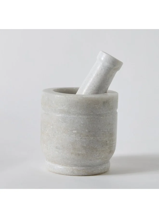 هوم بوكس Marbella 2-Piece Mortar and Pestle Set 10 x 12 x 10 cm
