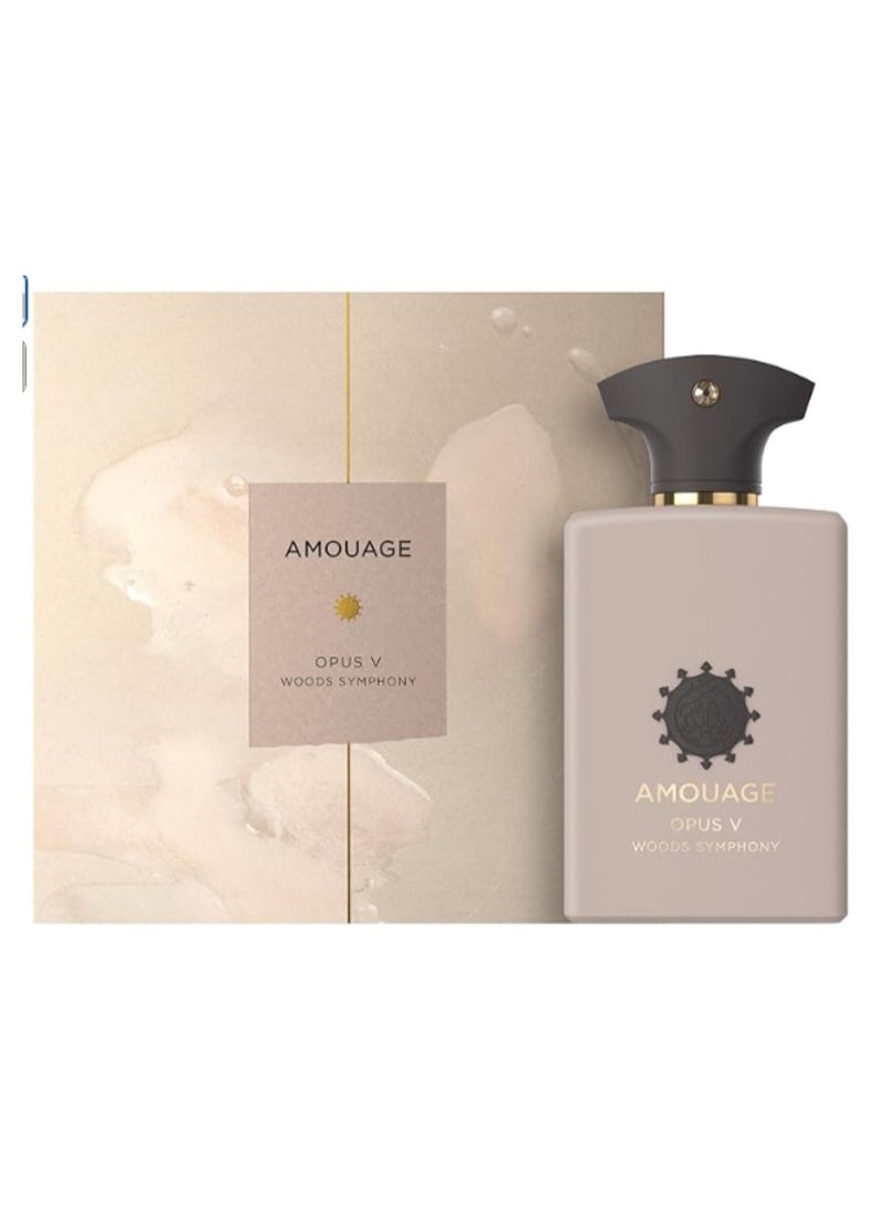 Amouage DIA Amouage Library Collection Opus V Woods Symphony Unisex EDP Spray 100 ml  - Image 2
