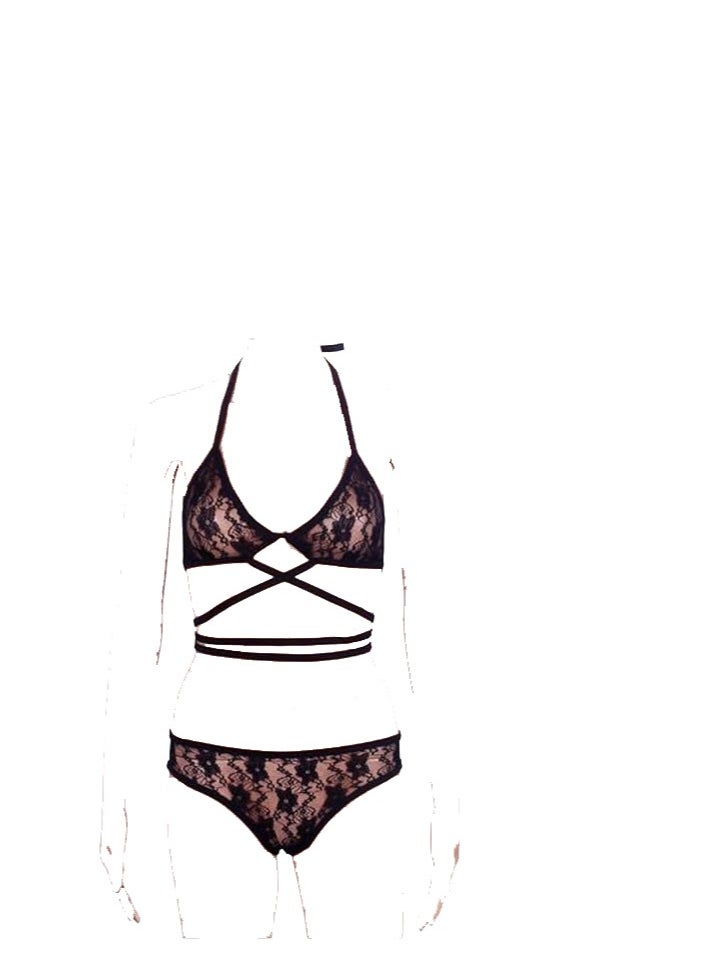 Generic - Women Lingerie Set Two Piece  Bra and Panty Set Underwear. - Image 1