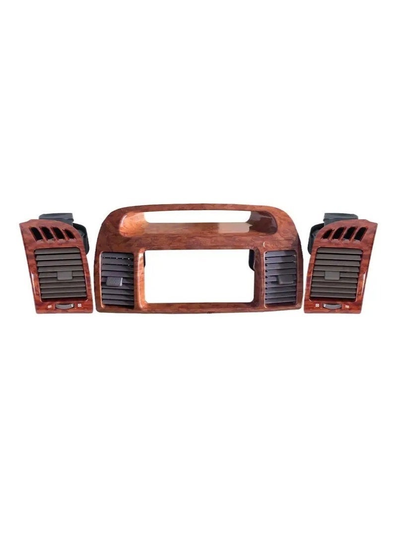 Bukela Toyota camry 2003 2004 2005 2006 A/C Air vent outlet complete set warm wood color - Image 3